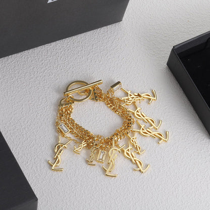 YSB2 New Women's Fashion Gold Plated Bracelet Jewelry