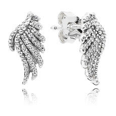 PDE100 pandora s925 Sterling Silver Earrings 1:1 Quality for women