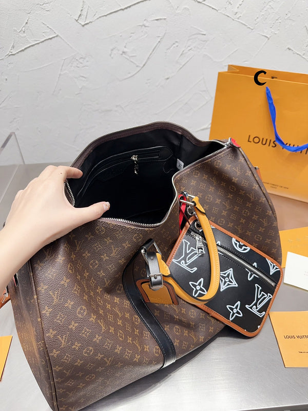 MLP34 Leather Bag 50-23-29CM Travel Bags