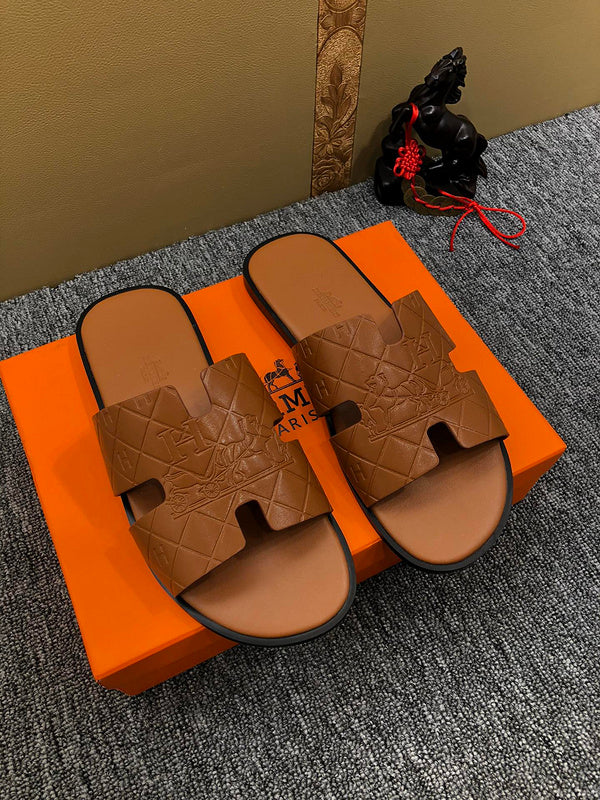 YHS10 Man slippers size 38-45 shoes with box