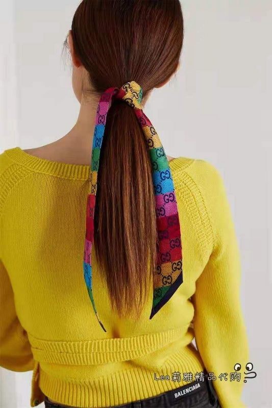 XGC12 silk satin 8-120CM scarf