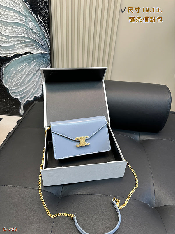 ACP03 Leather Bag 19-13CM Shoulder bags with box