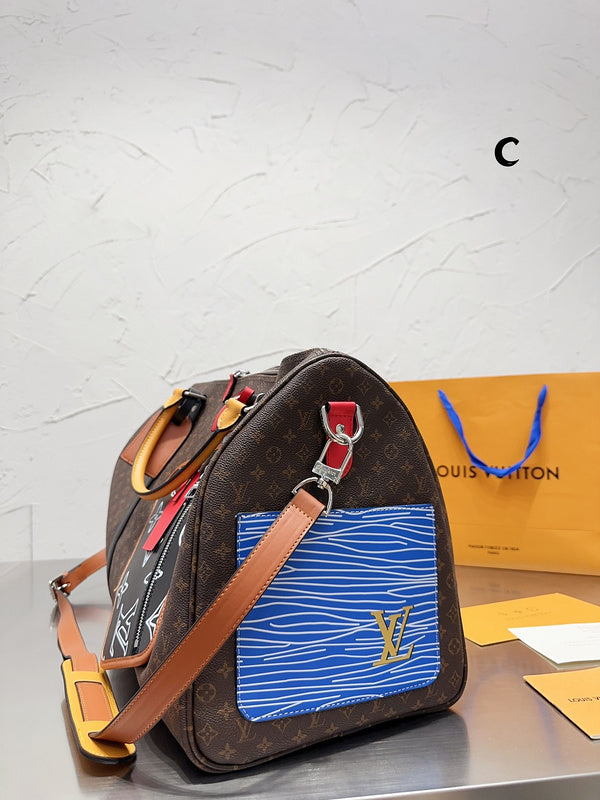 MLP34 Leather Bag 50-23-29CM Travel Bags