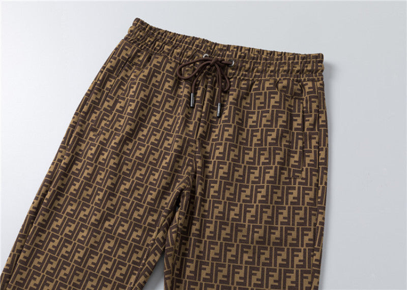 FDC16 New men's spring and autumn thin style outerwear+long pants pure cotton casual suit clothing