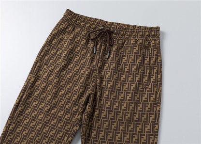 FDC16 New men's spring and autumn thin style outerwear+long pants pure cotton casual suit clothing