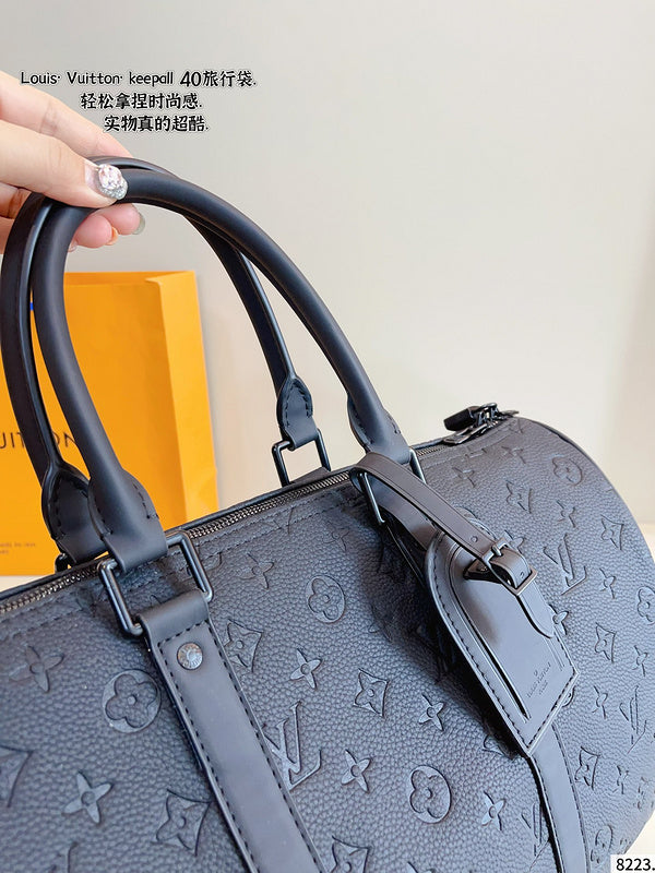 MLP27 Leather Bag 40-20-25CM Travel for women and men  Bags