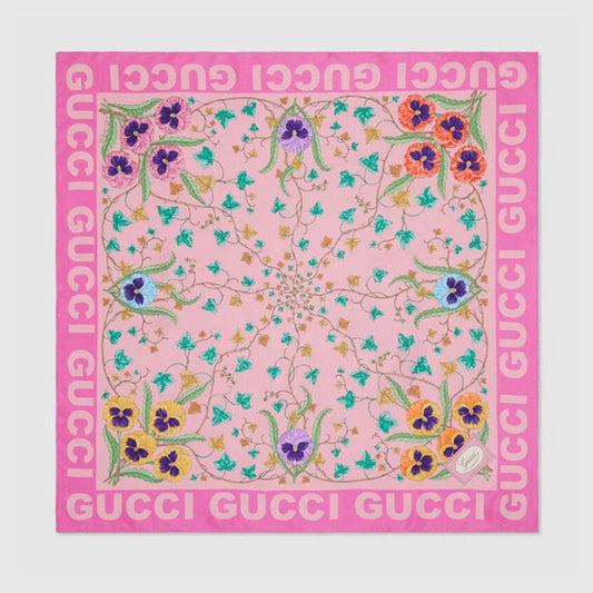 XGC31 Silk satin 90-90CM Scarf