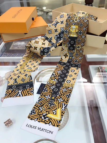 XLC4 Silk satin 8-120CM scarf