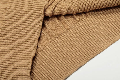 LFC5 New men's and women's spring and autumn collared sweaters, sweater base clothes