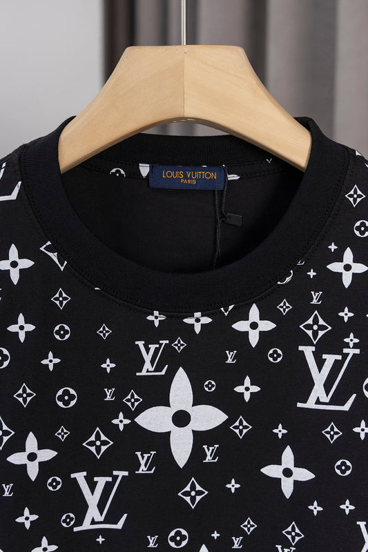 LVC009   Men's and women's summer short-sleeved T-shirt clothes