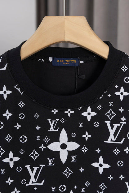 LVC009   Men's and women's summer short-sleeved T-shirt clothes