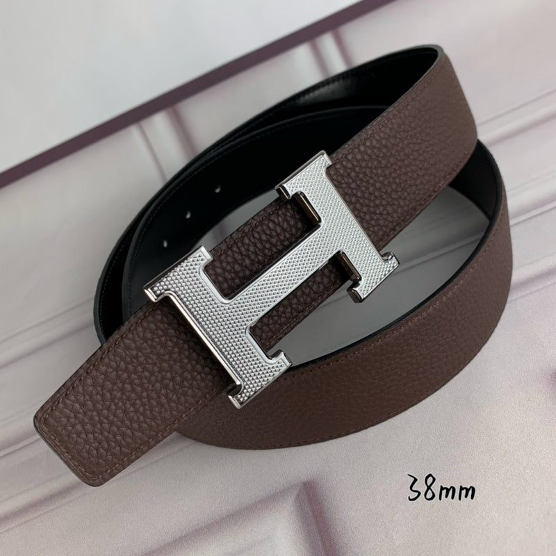 HBL3 Real leather 3.8CM 95-125CM Belt with all packing