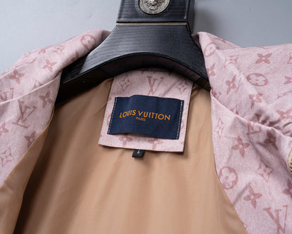 LVC030 New men's and women's autumn and winter new stand up collar jacket woven jacquard clothing