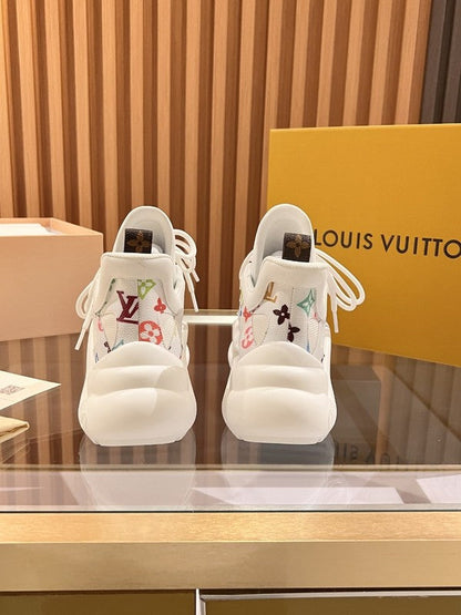 OLS37 Leather Women 5.5CM Shoes 35-41 with box