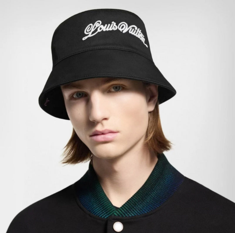 LVH01 New fisherman hat, can be worn on both sides Hats