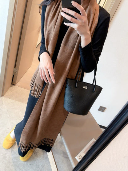 XLC10 cashmere blend 40-180CM Scarf