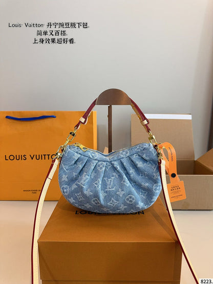 MLP39 Leather Bag 22-5-13CM Bags with Box