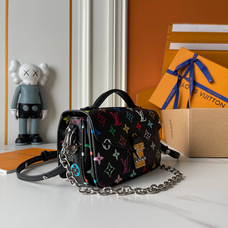 LLP024 Leather bag 21.5x13.5x6CM Bags