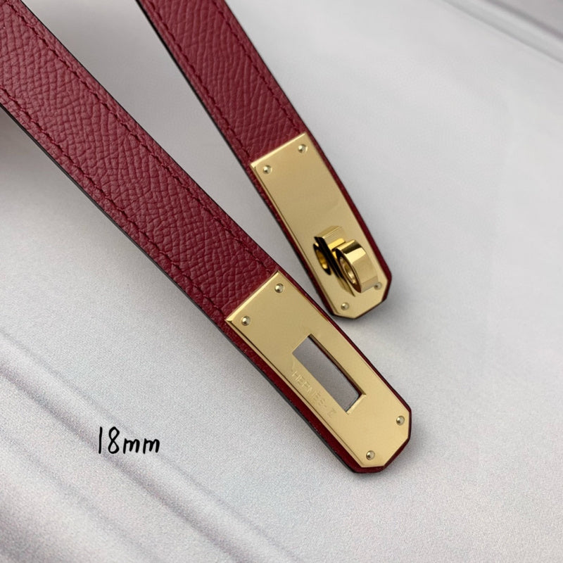 HBL7 Real leather 1.8CM 95-110CM Belt with all packing