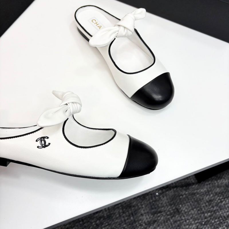 MBCS11 Leather Slippers Size 35-40 Shoes with Box