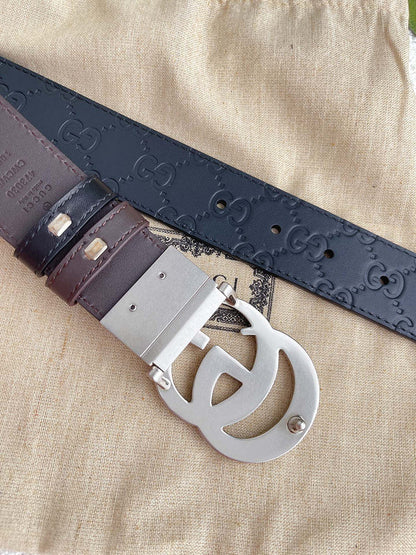 GBL1 Real leather 3.7CM 95-125CM Belt with all packing