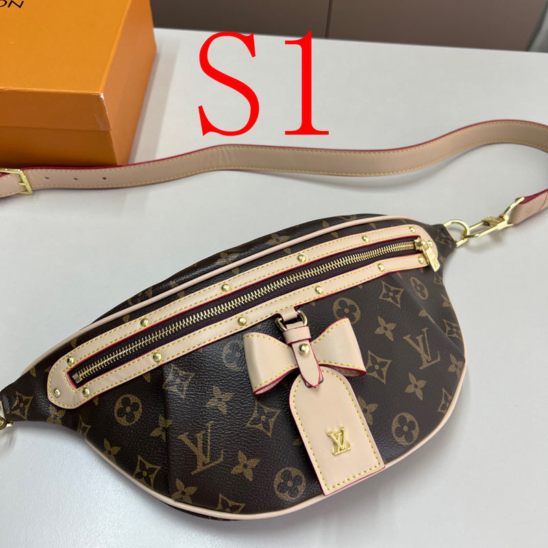 MLP5 Leather Bag 31-18CM Shoulder bags With box