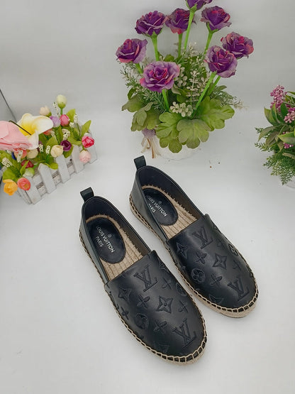 OLS35 Leather Women Shoes 35-42 Fisherman's shoes With box