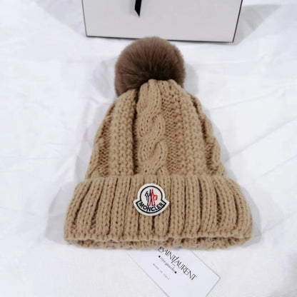 PMOH4    New children's small Fried Dough Twists hair ball hat