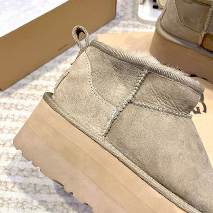 BUS4 Wool Women 5CM Shoes 35-40 with box