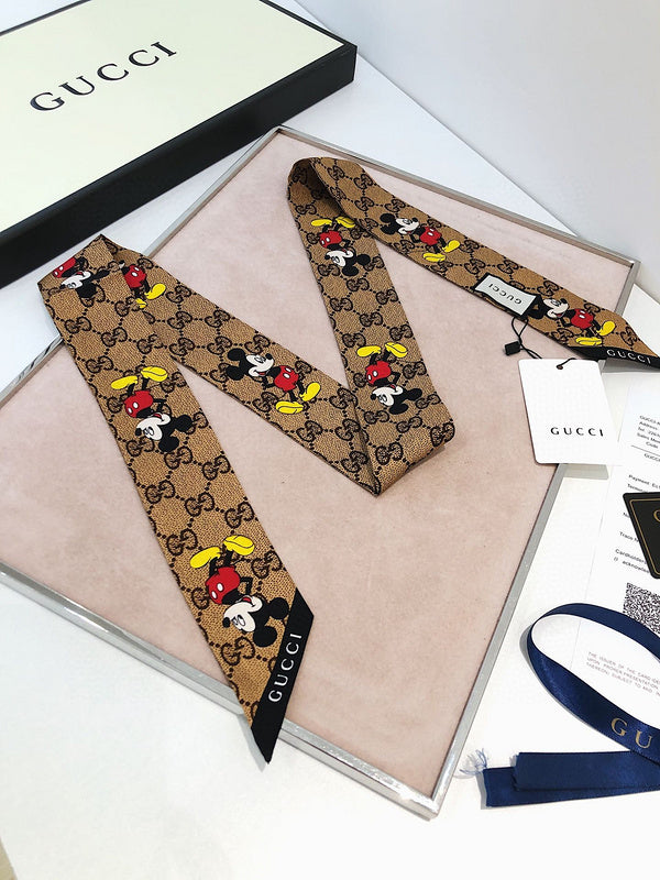 XGC2 Silk satin 8-120CM scarf