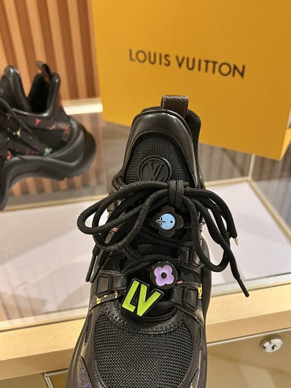 OLS37 Leather Women 5.5CM Shoes 35-41 with box