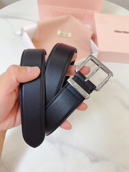 MBL4 Real leather 3.5CM 95-110CM Belt with all packing