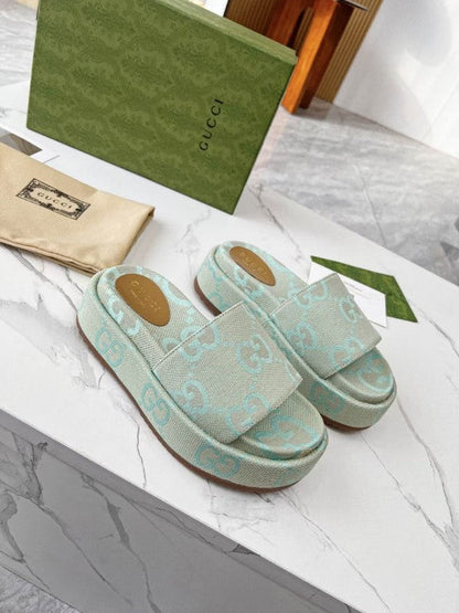 HFGS6 Slippers 6CM Women shoes 35-41 With box