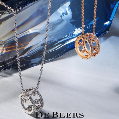 DEN1  New hollow diamond studded dewdrop waist necklace and jewelry