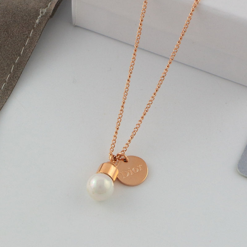 DIB56 New Women's Fashion Gold Plated Necklace Jewelry