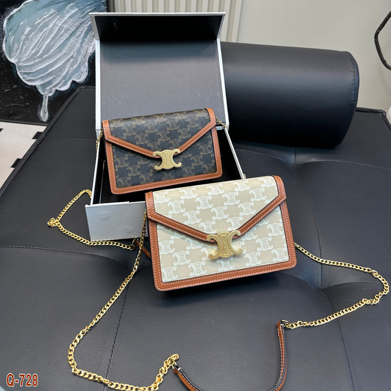 ACP05 Leather Bag 19-13CM Shoulder bags with box