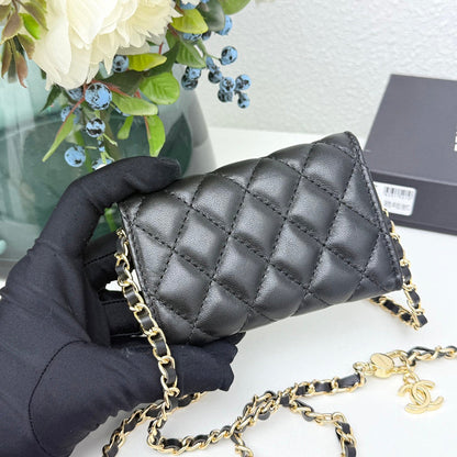 LCP04 Wallet Bag 13.1-7.5-2.1CM Leather bags with box