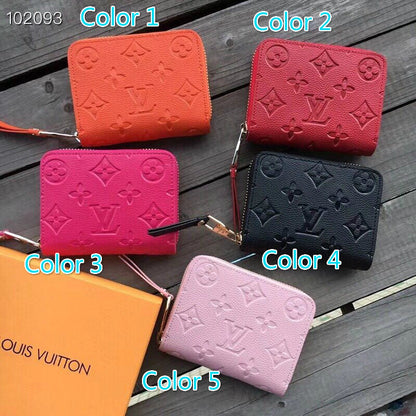 LLP54 Fashion zipper wallet portable wallet 11X8cm