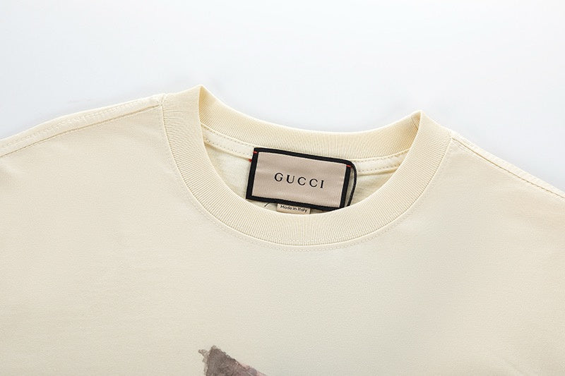 GUC004 Men's and women's summer short-sleeved T-shirt clothes