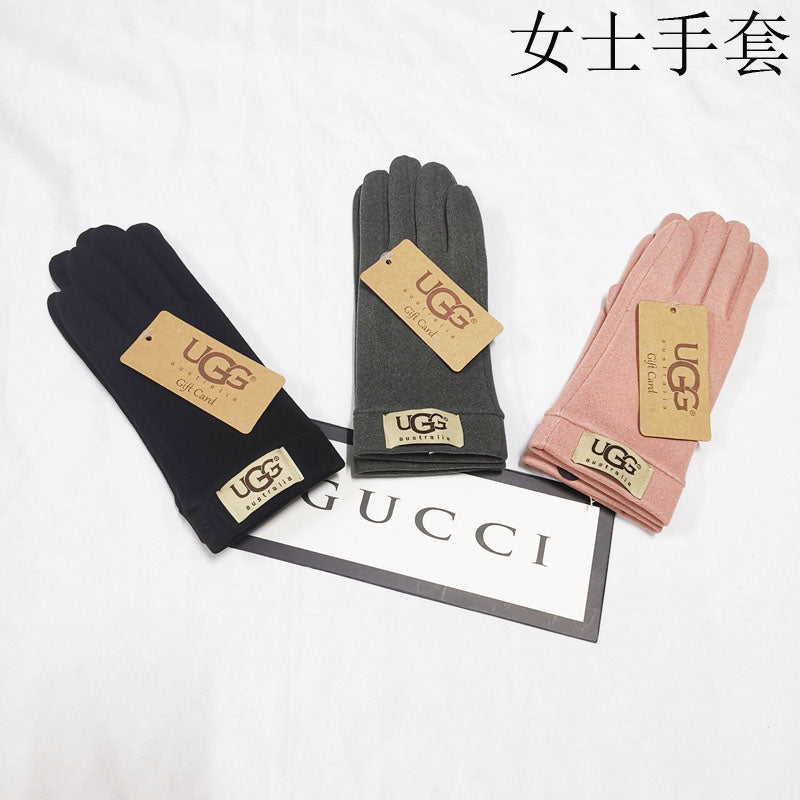 PULOG5   Women's suede gloves