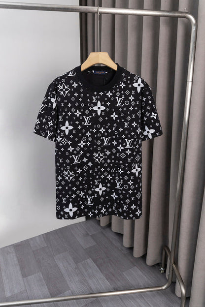 LVC009   Men's and women's summer short-sleeved T-shirt clothes