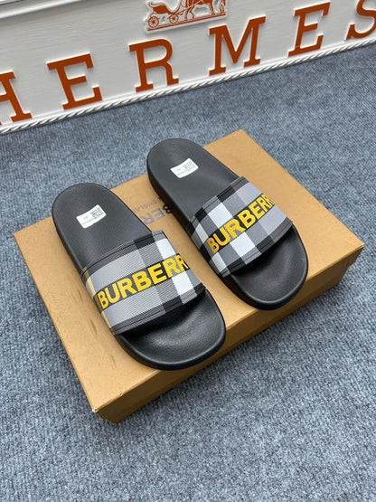 YBS01 Couples slipper Leather Shoes 36-46 with box