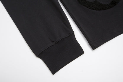 LVC019  New men's and women's spring and autumn pure cotton long sleeved casual clothes