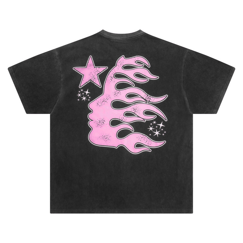 HEC5  Men's and women's summer short-sleeved T-shirt clothes