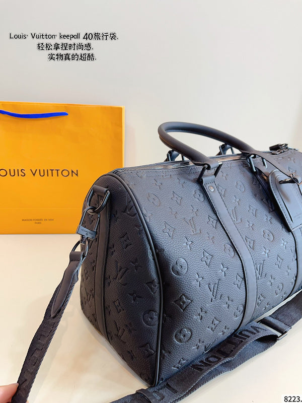 MLP27 Leather Bag 40-20-25CM Travel for women and men  Bags