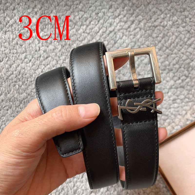 YBL2 Real leather 2.0CM Or 3.0CM 95-110CM Belt with all packing