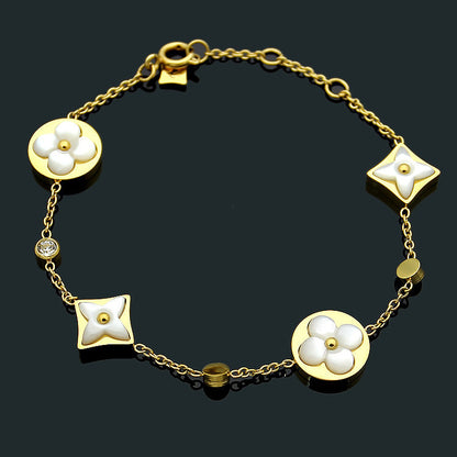 LVB116 Classic women floral bracelet   Jewelry