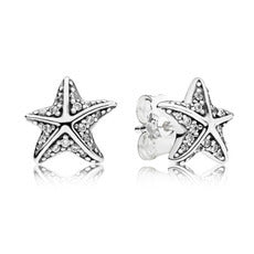 PDE100 pandora s925 Sterling Silver Earrings 1:1 Quality for women