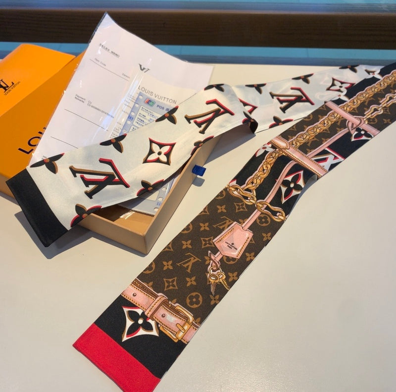 XLC6 Silk satin 8-120CM scarf