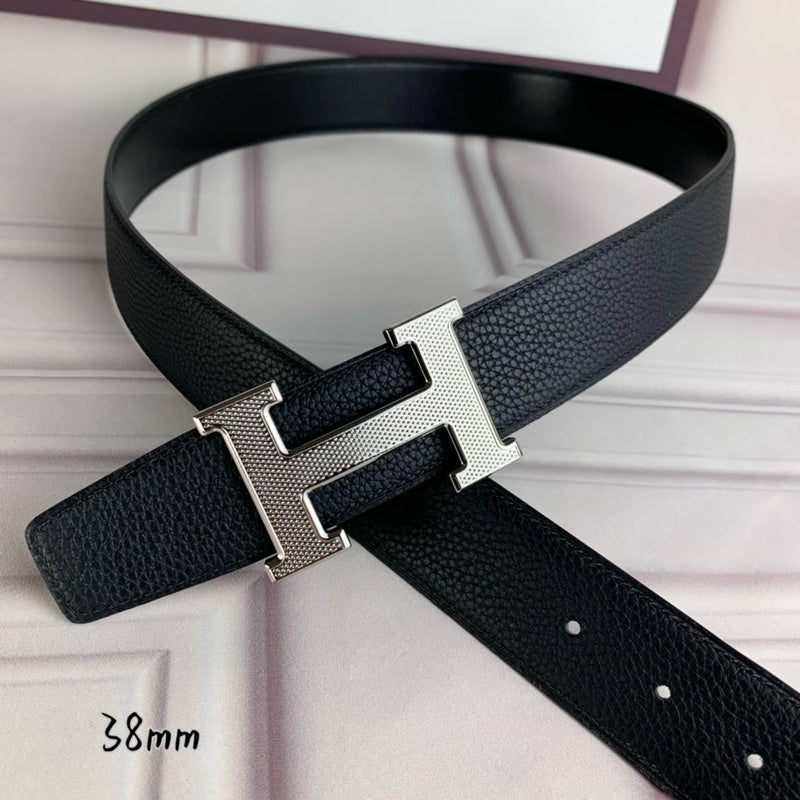 HBL3 Real leather 3.8CM 95-125CM Belt with all packing